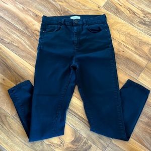 Forever 21 black high wasted skinny pants